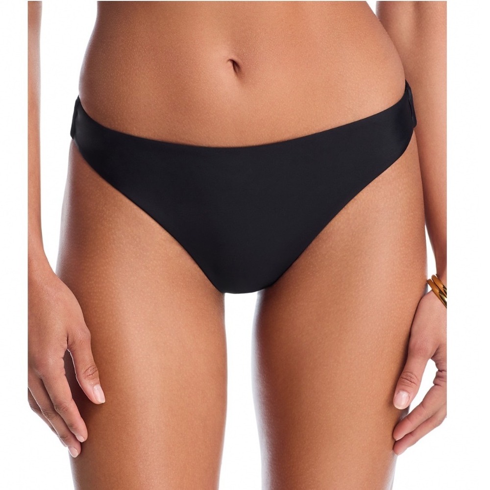 Kobi Halperin Ellie Bikini Bottom Black BS6B15 Size Small NWT